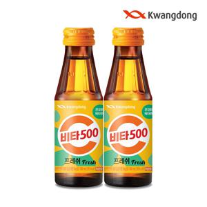 [본사직영] 비타500 FRESH 병 100ml*20입 비타민음료