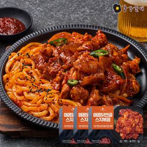 강강술래 매콤닭연골스지볶음 500g x 3팩