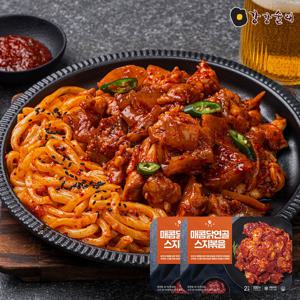 강강술래 매콤닭연골스지볶음 500g x 2팩
