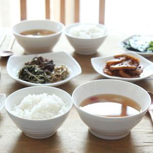 손느낌 공기 대접 10p 밥그릇 국그릇 그릇세트 신혼 집들이 한식 도자기