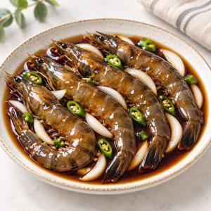 7가지 한방 재료로 만든 블랙타이거새우장 800g 소/중/대