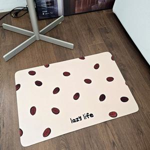 Lazy Life 빈즈 빨아쓰는 소프트 규조토 아트 발매트