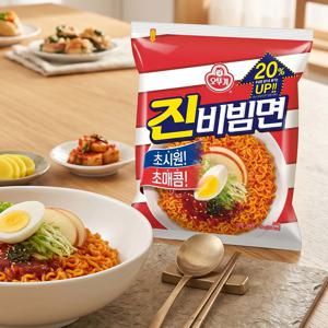 진비빔면 32개입 (4개입번들 x 8개)