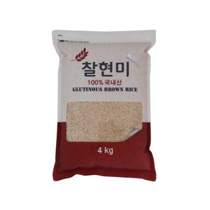 국내산 프리미엄 햇사래 찰현미 4kg