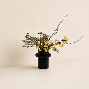 autumn vase arrangement (조화+화병 세트) 화병 3colors