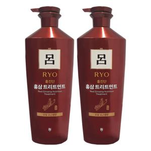 려 홍진단 홍삼 모발영양 트리트먼트 820ml x2