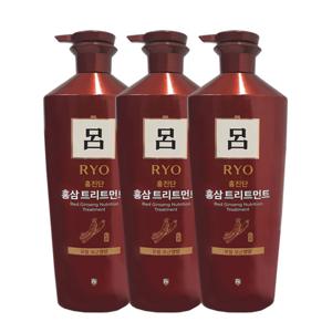 려 홍진단 홍삼 모발영양 트리트먼트 820ml x3