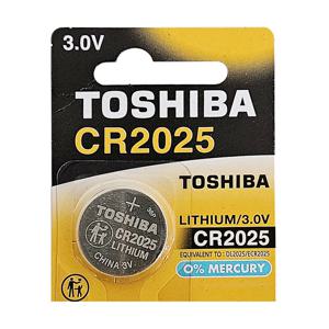 TOSHIBA 리튬전지 CR2025 (낱개1P) 코인 배터리 건전지