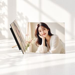 15x20cm 소형 갤러리급 아크릴 디아섹 액자 주문제작 (탁상겸벽걸이용)