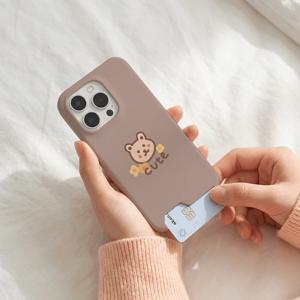 아이폰 18프로 아이폰 17프로 노구 곰돌이 언더카드 케이스