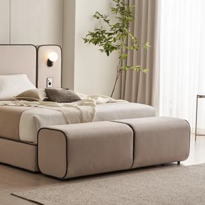 비비비 큐비 호텔침실 베드벤치 750 스툴 보조의자