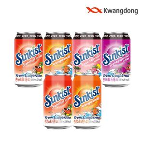 [본사직영] 썬키스트 CAN 355ml*24입 6종 골라담기 탄산음료