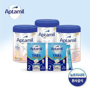 [해외] 반짝맘 압타밀 이지팩 프로푸트라 프레~2단계 3통 + 이지탭스 2박스