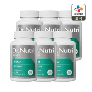 닥터뉴트리 장건강 유산균+면역 350mg 60정 x6박스(총 360일분)