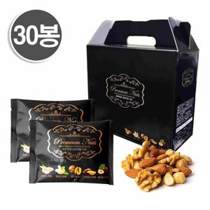 하루견과 프리미엄 너츠 30봉 명절 선물세트 견과류 아몬드 캐슈넛 호두 브라질넛
