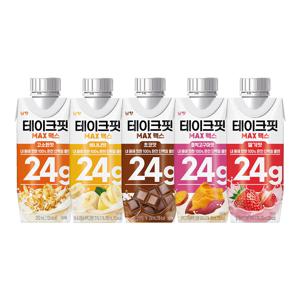 테이크핏 맥스 5종 초코 바나나 곡물 호박고구마 딸기 혼합 24팩