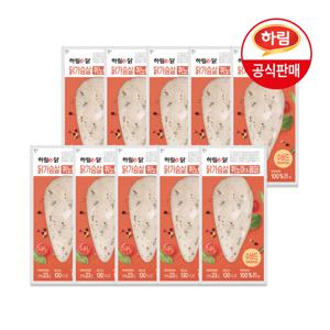 하림이닭 닭가슴살 수비드 퀴노아&페퍼 115g x 10팩