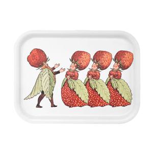 엘사 베스코브 트레이 20x27cm 스트로베리 패밀리
