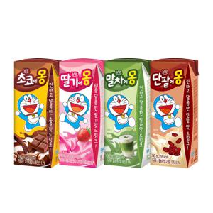 초코에몽 말차에몽 딸기에몽 단팥에몽 4종 혼합 24팩