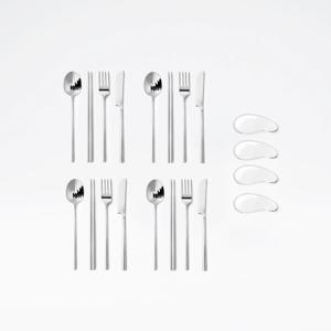 헤리터 에센스 커트러리 4p+받침대 4p set