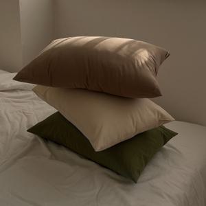 바이오워싱 20수 면100% 인테리어 베개커버 (3size / 5color)
