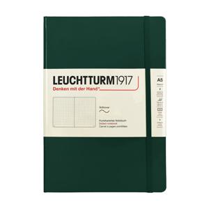 367269 소프트커버 미디움 A5 포레스트 그린 도트 노트