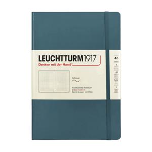 363399 소프트커버 미디움 A5 스톤 블루 도트 노트