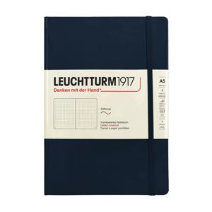 362850 소프트커버 미디움 A5 네이비 도트 노트