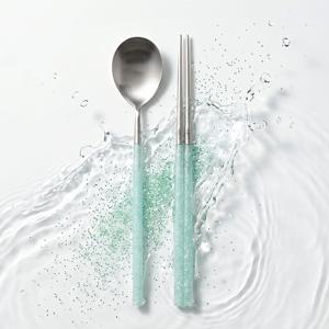 시그니처 담 컬렉션 물빛 한식 신혼부부 수저세트 집들이선물