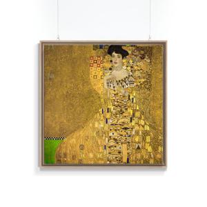 프리미엄 명화 캔버스 그림 두꺼비집 가리개 액자 _ 클림트 바우어의 초상