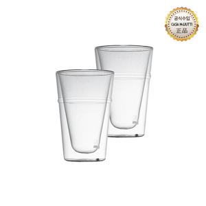 더블월 필레토 이중유리컵 350ml 2P