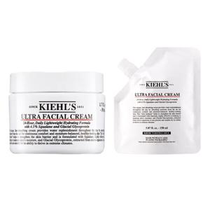 (신세계강남점)키엘 울트라 훼이셜 크림 본품 50ml + 리필 150ml