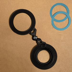 2026년형 업그레이드, G09 원형 그립 휴대폰 거치대, 360도 회전, MagSafe 호환, 양면 마그네틱 부착, 핸들 포함, 새로운 디자인