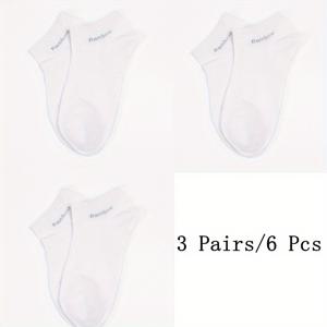 남성용 대나무 섬유 양말 3켤레/6켤레, 캐주얼 비즈니스용, 통기성 좋은 크루삭스, 고품질