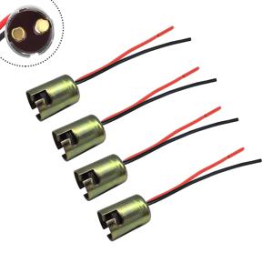 BAY15D BA15S BA9S 1157 1156 LED 전구 소켓 홀더, 방향지시등 하네스 LED 램프 어댑터(4개입) - 전구 미포함