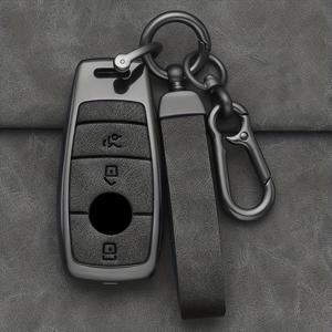 다양한 Mercedes\ Benz 모델(A, C, E, S, , GLC, CLE, CLA, GLB, , W177, W205, W213, W222, X167, AMG 포함)을 위한 합금 재질의 키보드 케이스