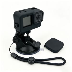 고강도 차량용 창문 흡착 컵 마운트, 충격 방지 안정 차량용 카메라 베이스, Gopro, DJI, 액션 & 카메라 호환
