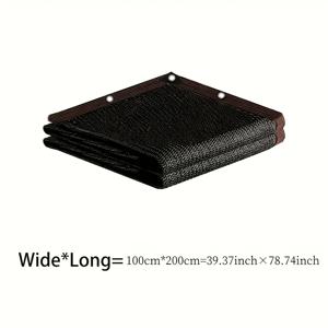 특대형 다용도 햇빛 가리개 세일 - 블랙, 산업용 PE 소재, 97% 차광율, 찢김 방지 디자인, 커뮤니티 활동 센터 전용! 중년 및 노인 단체를 위한 편안한 활동 공간 제공. #