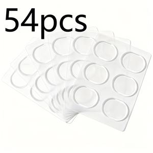 54개입 자가 점착 수면 앞额 패치 - 재사용 가능한 탄성 얼굴 패치 - 앞额용 - 전체 얼굴에 적합 - 세척 및 재사용 가능한 접착제 - 휴대하기 편리하고 콤팩트 - 데일리 사용에 이상적 - 여행에 적합 - 남녀 공용
