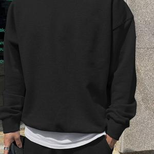 남성 패션 라운드넥 스웨트셔츠