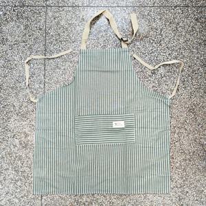 맞춤 이름 또는 단어, 개인 맞춤형 앞치마, 프렌치 스타일 프레쉬 앞치마, 대용량 포켓 디자인, 주방 베이킹 작업 앞치마