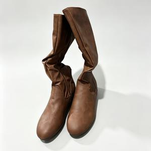 Hefu 2535 웨스턴 롱 앤 쇼트 부츠, 빈티지 필업 부츠, 나이트 부츠, 롱 부츠, 해외 무역 크로스보더 패션, 여성 신발