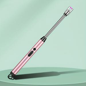AXOTEN 아웃도어 360도 확장형 전자 라이터, 아웃도어 스토브 전자 라이터, 충전식 아크 USB 라이터, 캔들 라이터, 아웃도어 주방 도구, BBQ 캠핑 라이터, 가정용 소품, 발렌타인데이 선물, 새해 선물, 랜덤 색상 포함