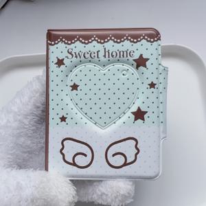 3인치 스타 컬렉션 앨범, K팝 스타 카드 홀더, 최대 9.3x6.6cm 카드 수납 가능, 내지 20장 포함 40개 포켓, 최대 40장 사진 수납, 전시용, 수집용, 보관용, 명함 홀더 및 사진 카드 슬리브 스타일 선택 가능