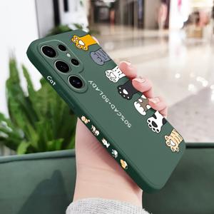 휴대폰 케이스 - 삼성 갤럭시 시리즈 스마트폰 S25, S24 Ultra, S23 FE에 적합, S20+ 폰 보호 케이스를 손상하는 것을 방지하기 위해 소프트 쉘 A56로 디자인, A324G용 완전 랩핑 미끄럼 방지 보호 커버, A55, A265G 재질