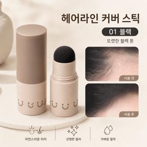 헤어라인 커버 스틱 아이브로우 파우더 쉐딩 겸용 워터프루프 두피라인 메이크업