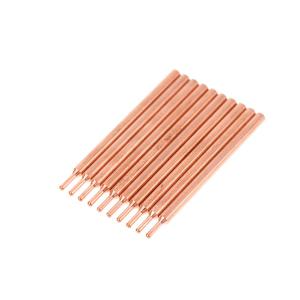 10개입 3MM 보라색 구리 산화물 전극 헤드 18650 파워 배터리 이중 헤드 스팟 용접 니들