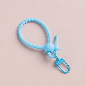 다기능 8자형 스트랩 (7.87인치/20cm) - 가방 걸이 스트랩, 케이블 정리 타이, 분실 방지 키체인, 튼튼하고 내구성 있는