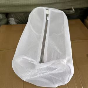신발 세척용 주머니 1개, 360도 회전 및 엉킴 방지 성능, 두툼하고 부드러운 섬유 소재, 지퍼 잠금 장치, 세탁 가능, 모든 종류의 신발에 적합, 신발 2개 수납 가능, 세탁 가방, 신발 보관용 백, 세탁 백