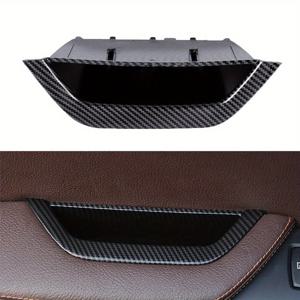BMW X3 X4 F25 F26 2010-2017 전면 좌우 안쪽 도어 수납함용 고품질 카본 파이버 패턴 도어 핸들